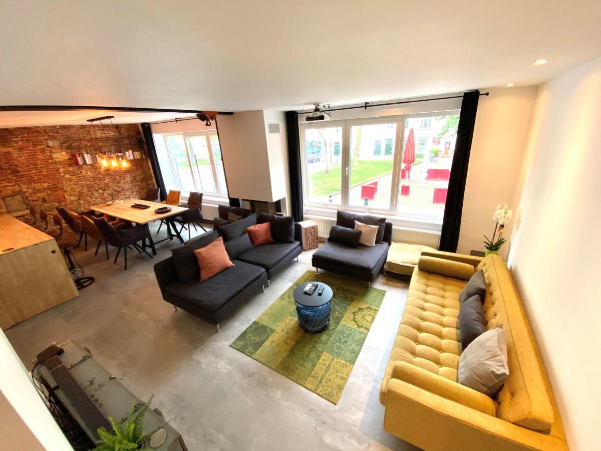 The Square - Vacation Rental With Outdoor Sauna - Centre Of Antwerp Luaran gambar